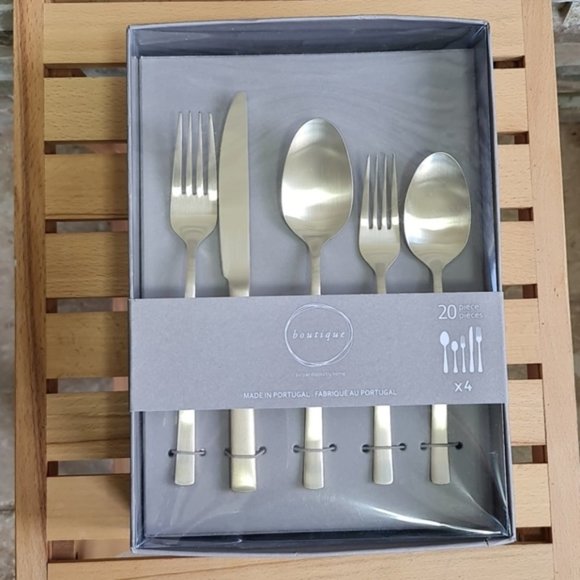 Boutique Klara Stainless Steel 20-Piece Set - Picture 2 of 4